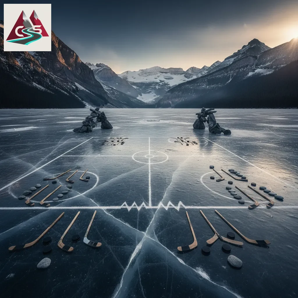 Ice hockey player on the rink representing NHL and PWHL betting markets