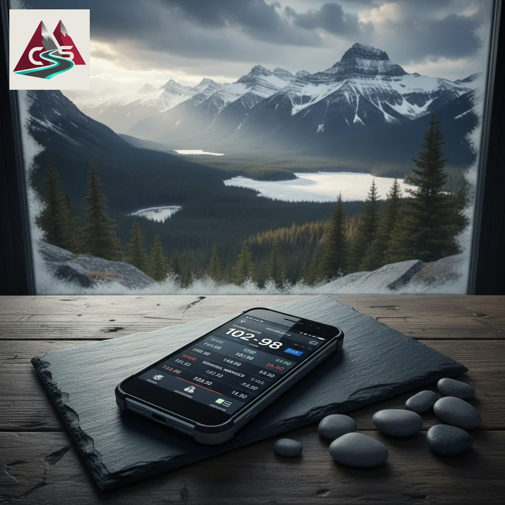 Live odds display on an Apple smartphone screen during an ice hockey match.