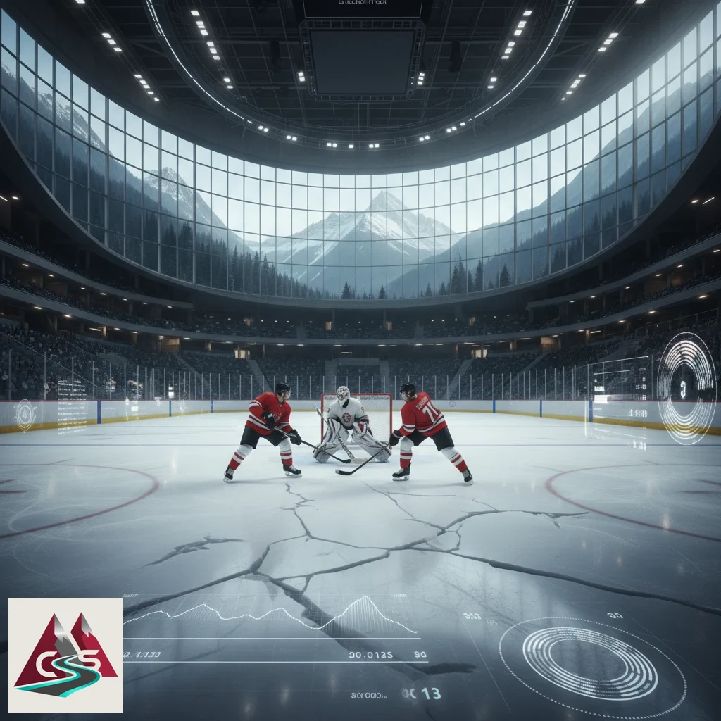 Real-time match data displayed on an analytical interface screen